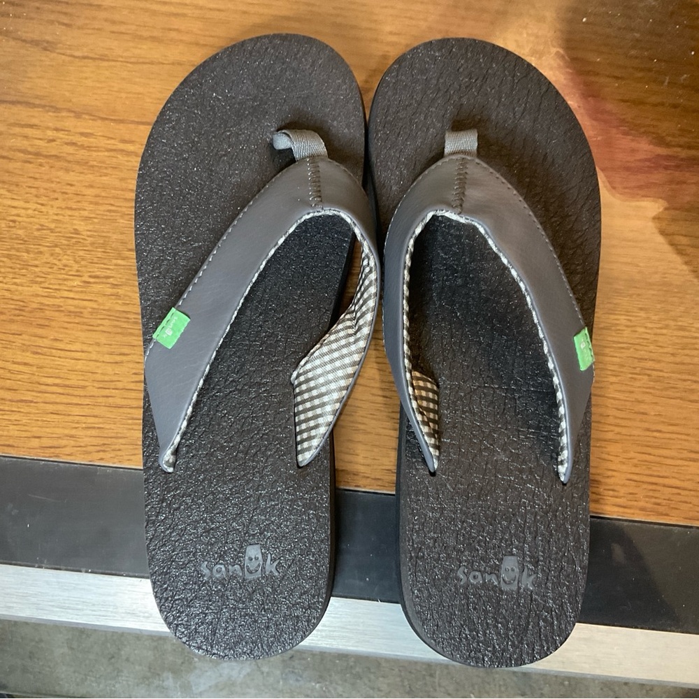 SANUK WOMENS YOGA MAT SANDALS SZ 7 - Picture 5 of 6